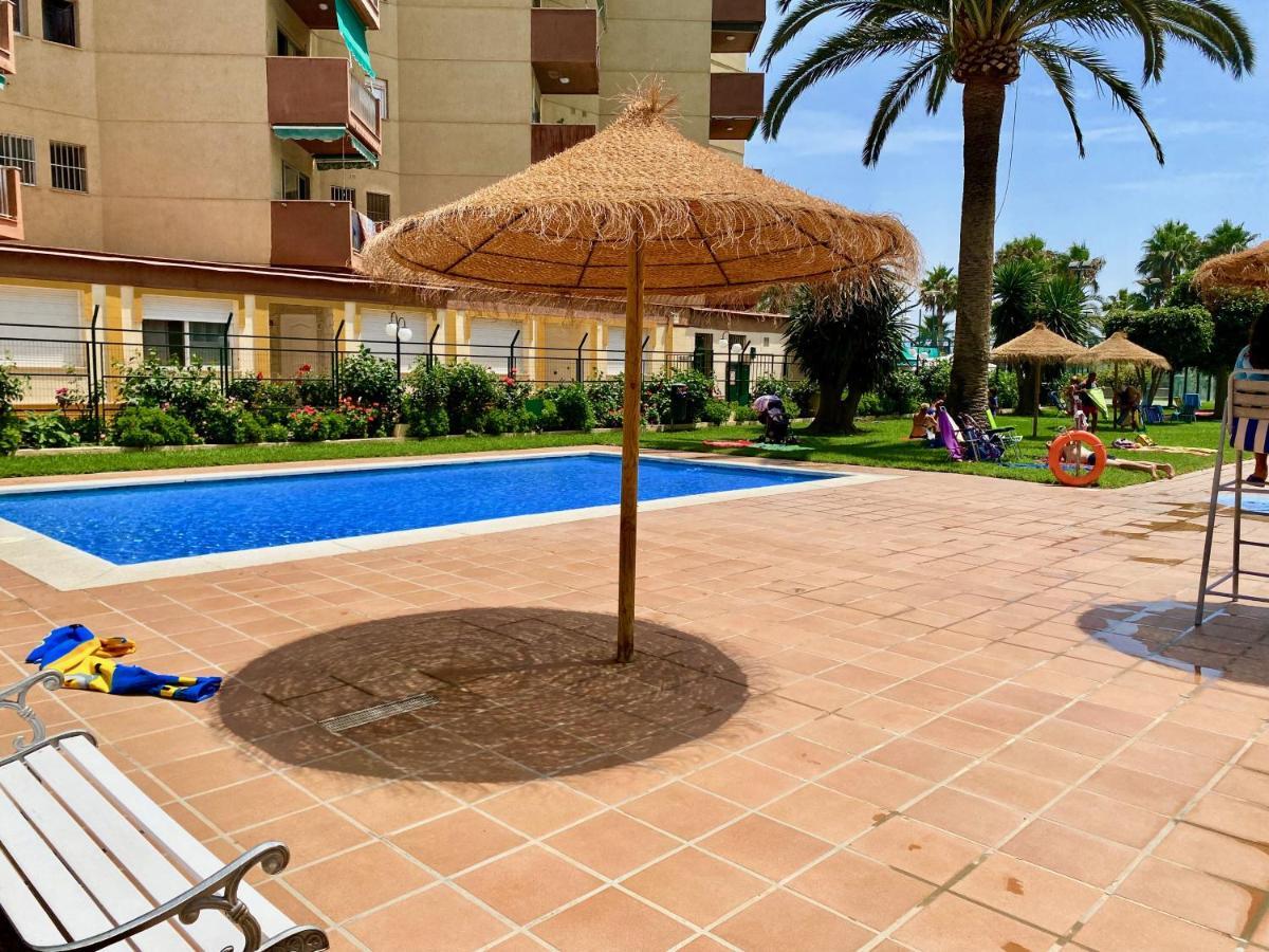 Genial Apartamento En 1A Linea De Playa Con Piscina Almuñécar Esterno foto
