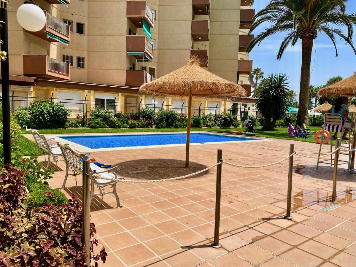 Genial Apartamento En 1A Linea De Playa Con Piscina Almuñécar Esterno foto